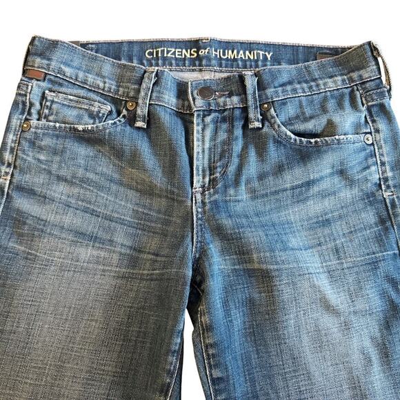 Citizens of Humanity Jeans Women’s Size 26 Blue Dita Petite Bootcut Leg Y2K 1173 - Picture 2 of 16